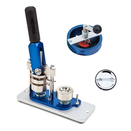 Kit zur Herstellung von runden 38-mm-Buttons