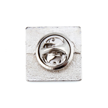 Quadratischer personalisierbarer Pin P-10