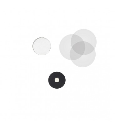 Rohmaterial für runde 38 mm-Buttons CH-Ø38