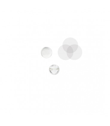 Verbrauchsmaterial runde Buttons 25 mm (x100)