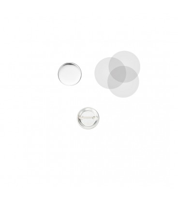 Verbrauchsmaterial runde Buttons 31 mm (x100)
