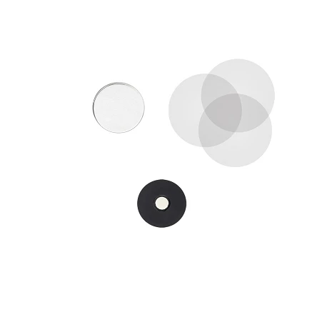 Verbrauchsmaterial runde Buttons 38 mm (x100)