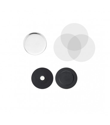 Verbrauchsmaterial runde Buttons 50 mm (x100)