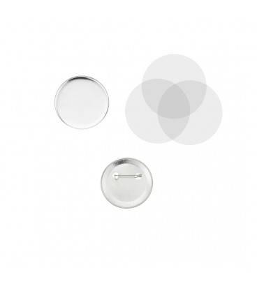 Verbrauchsmaterial runde Buttons 50 mm (x100)
