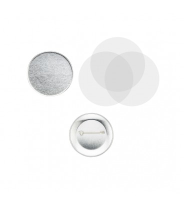Verbrauchsmaterial runde Buttons 59 mm (x100)