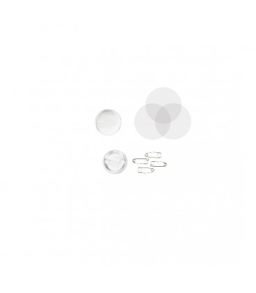 Rohmaterial für runde 31 mm-Buttons CH-Ø31