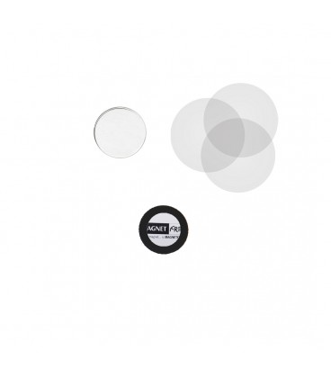 Rohmaterial für runde 38 mm-Buttons CH-Ø38