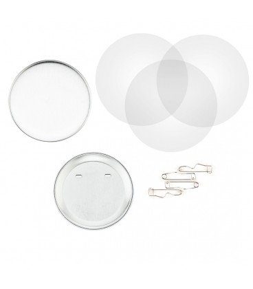 Rohmaterial für runde 75 mm-Buttons CH-Ø75