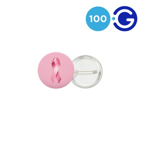 Verbrauchsmaterial runde Buttons 38 mm (x100)