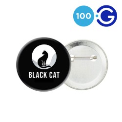 Verbrauchsmaterial runde Buttons 50 mm (x100)