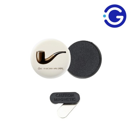 Rohmaterial für runde 38 mm-Buttons CH-Ø38